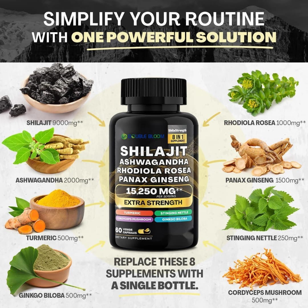 8-in-1 shilajit complex